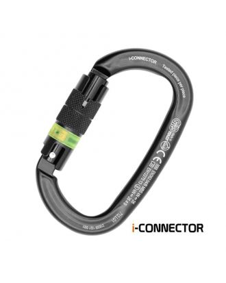 Karabiner I-Ovalone alu Kong s NFC čipom