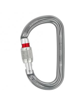 Asimetrična vponka Petzl Am D Screw - Lock-siva