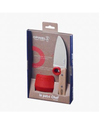 Opinel set Le Petit Chef: nož i zaštita za prste  