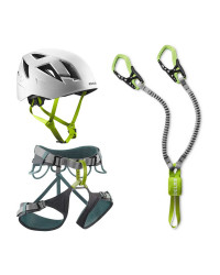 Set za plezanje ferat EDELRID - Samovarovalni set za ferate!