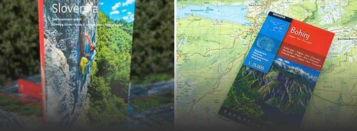 Planinarska literatura, vodiči, zemljovidi